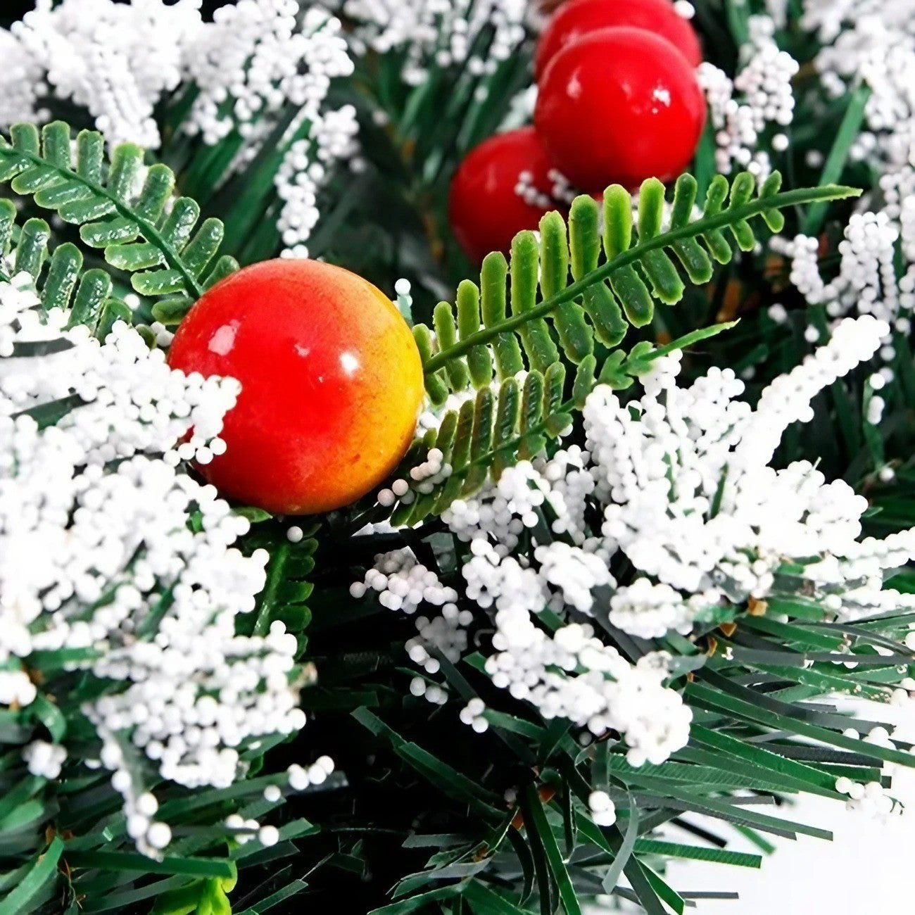 Coroniță pentru Crăciun decorată, 20cm