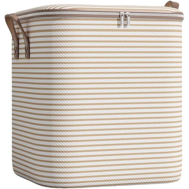 Cutie de Depozitare cu Fermoar – Pliabilă, cu Mâner Ranforsat și Fermoar Rezistent 56x45x56 150 L