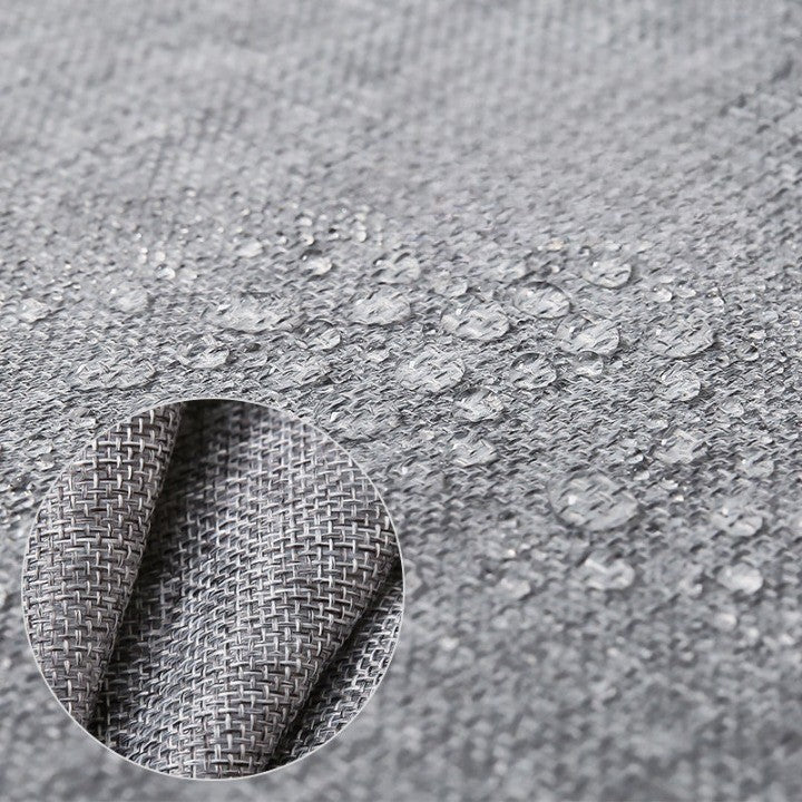 Cutie de depozitare pliabila cu fermoar 100L material textil 60x42x40cm Gri