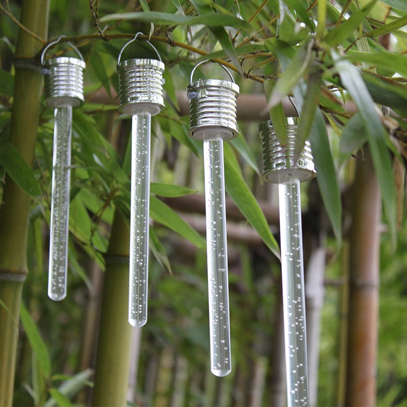 Lampa Solara tip decoration pentru grădină, Țurțure Alb Cald