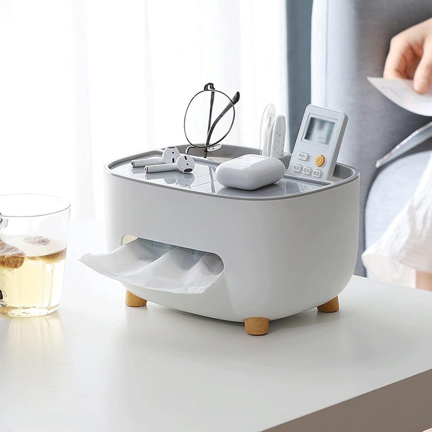 Suport pentru Servetele, Cutie Multifuncțională cu Design Minimalist