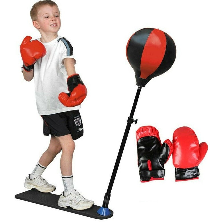 Jucărie interactivă Model Minge de Box , MANUSI INCLUSE, Înălțime reglabilă +3 ANI