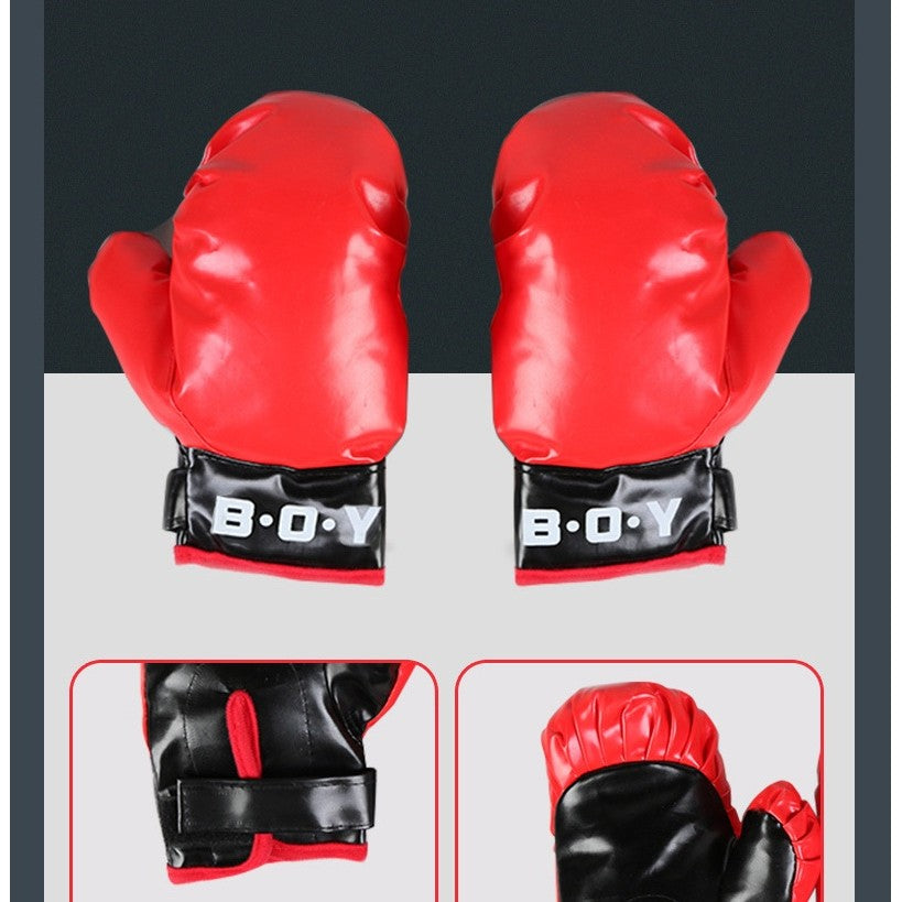 Jucărie interactivă Model Minge de Box , MANUSI INCLUSE, Înălțime reglabilă +3 ANI