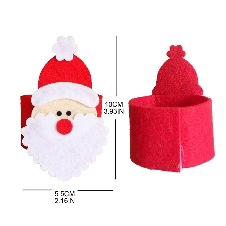 Husa Decorativă Pentru Șervețele si Tacâmuri, Tematica Moș Crăciun