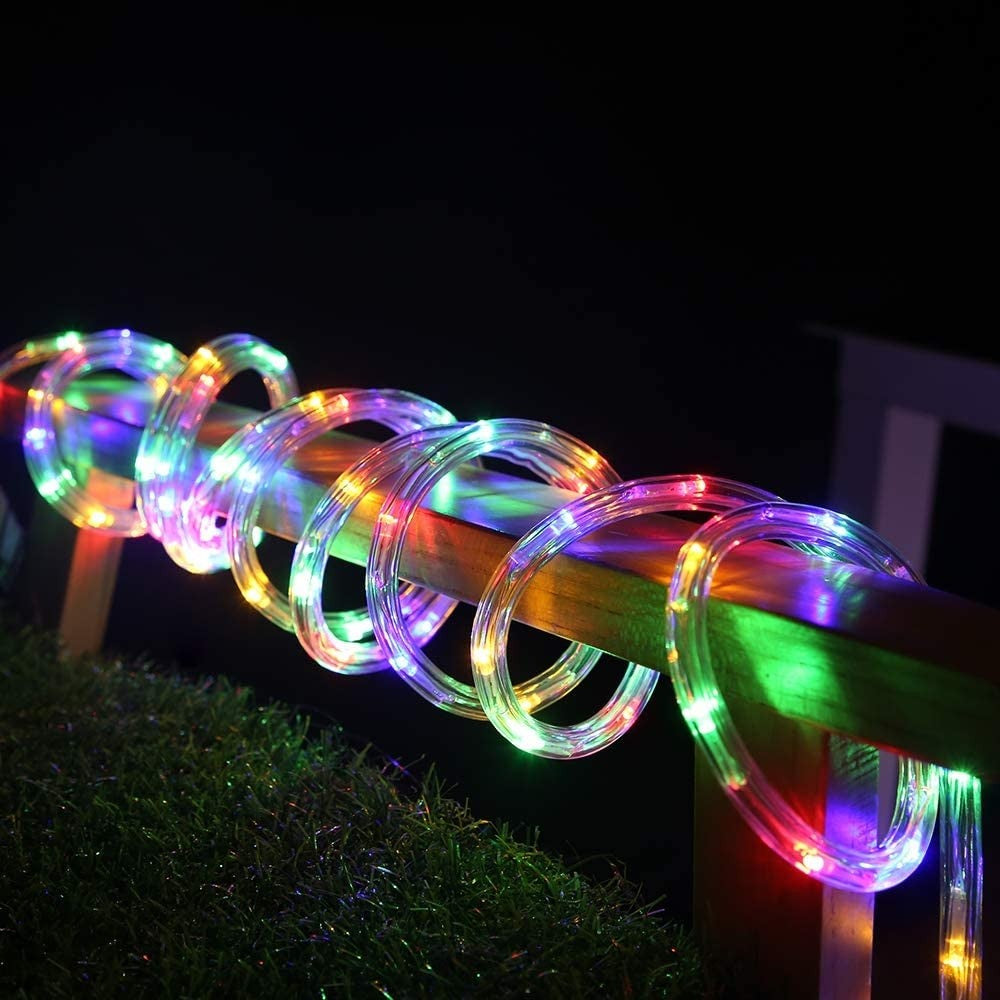 Instalație de Crăciun tip furtun liminos, 2m 48 LED-uri, sectionabila, Multicolor