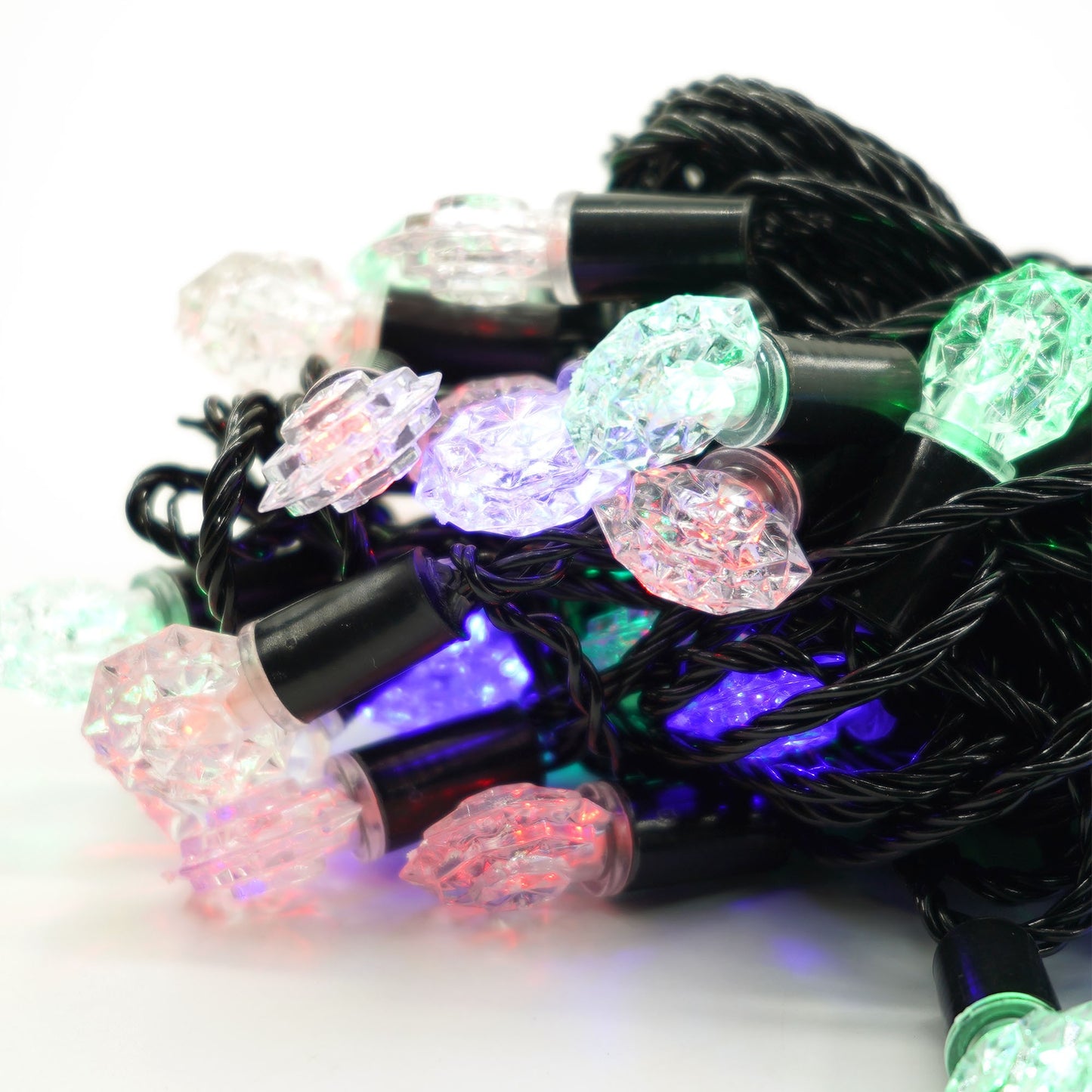 Instalație de Crăciun Liniara RGRB 9M, 40 LED model Anise , Multicolor