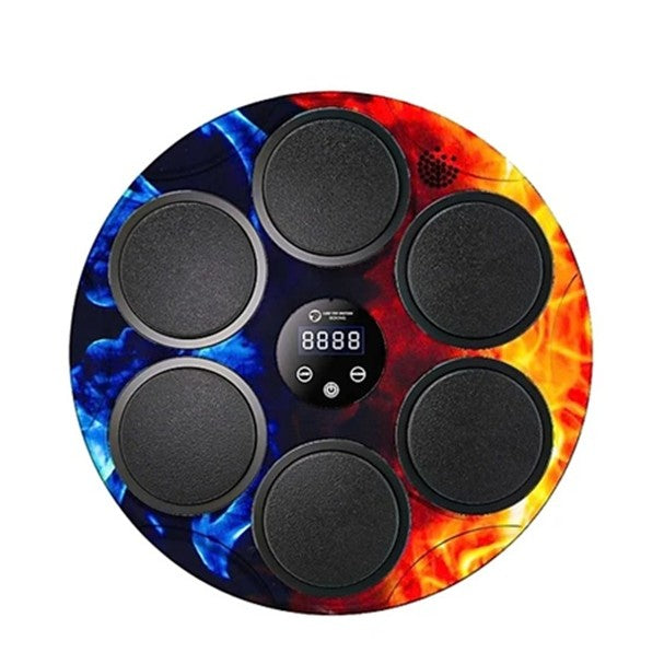 Jucărie de boxat 6 TINTE cu muzica si lumini , Bluetooth, încărcare usb , aplicare cu ventuze 46x46x8cm 2000 grame