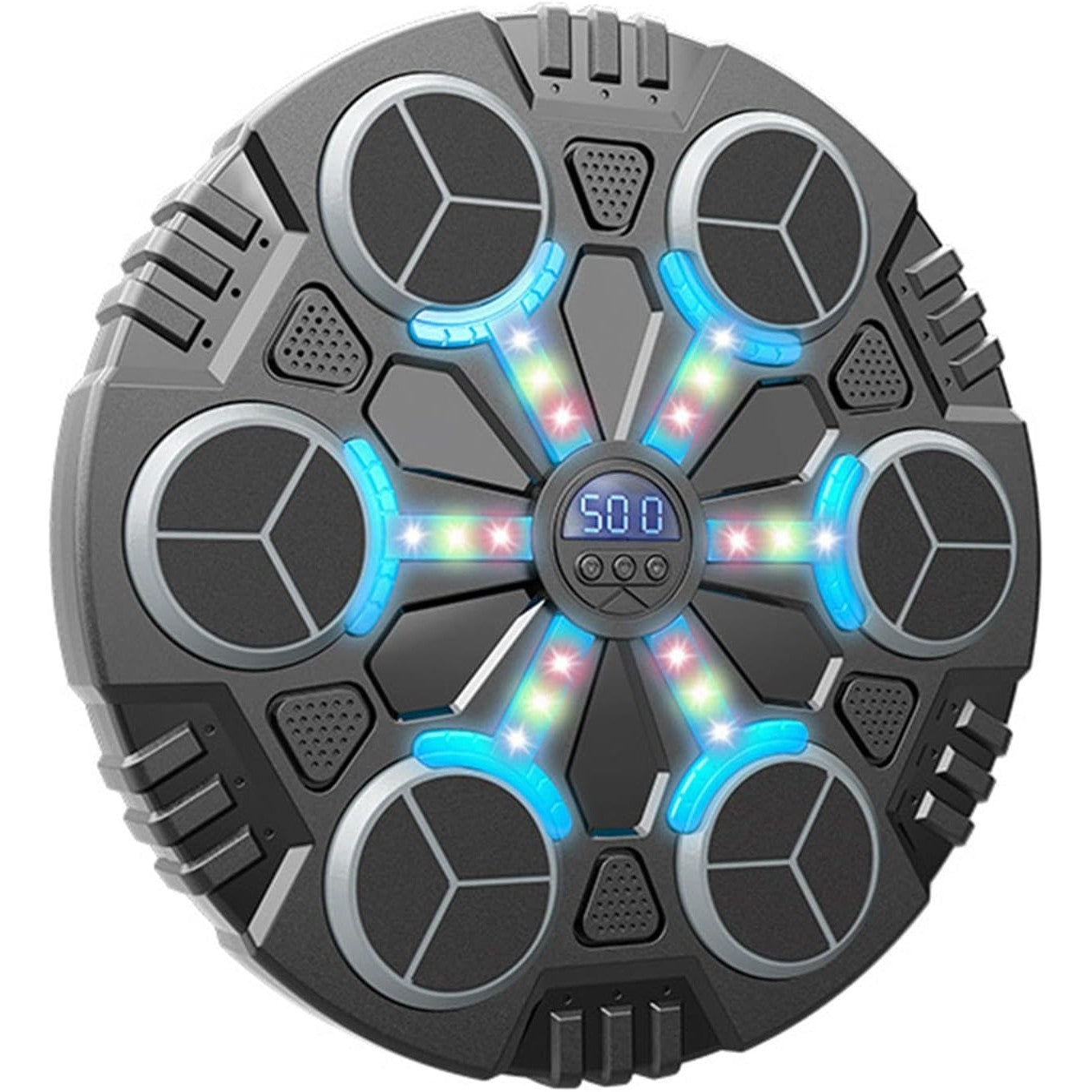 Jucărie de Boxat 6 TINTE cu Muzica si Lumini, Bluetooth, încărcare usb, 32x27x3.5cm 930 grame - MANUSI INCLUSE