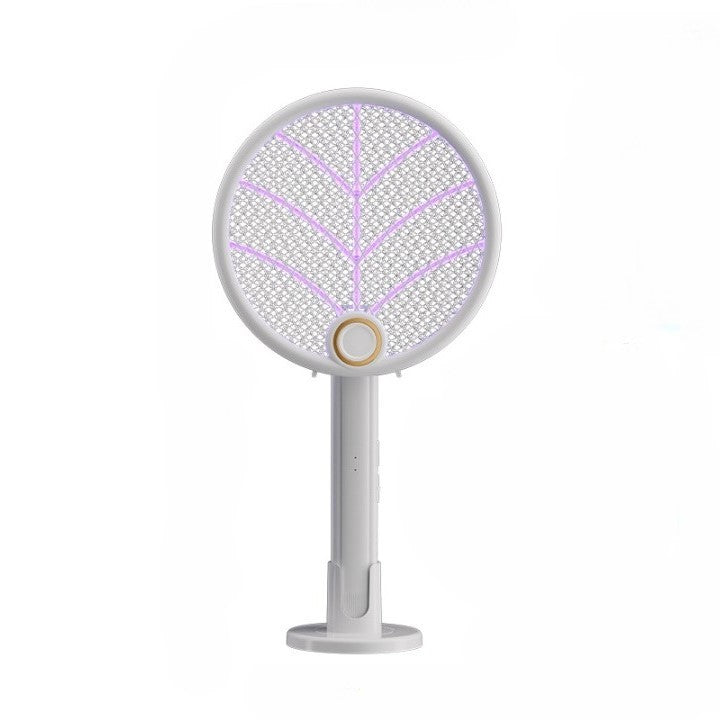 Lampă Electrică Anti-Țânțari MaisonElise, Reîncărcabilă USB, Plasă Aluminiu, 42.5 x 22 x 10.5 cm, Alb – Protecție Eficientă și Silențioasă