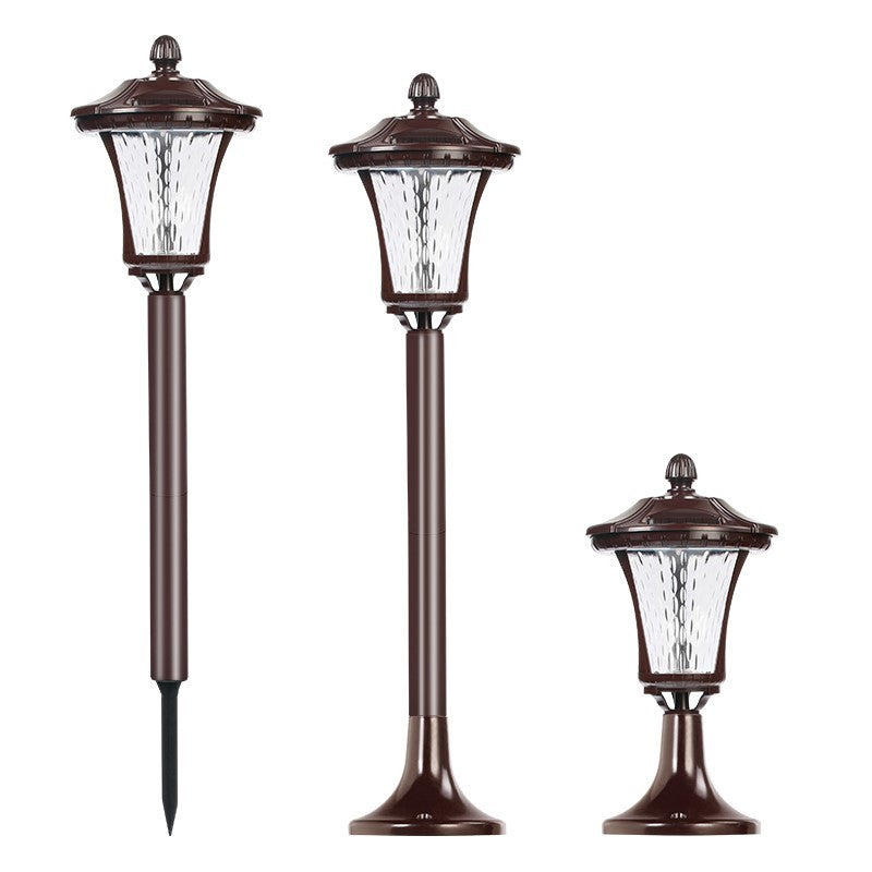 Lampa solara cu prindere in pământ , înălțime 65cm , Lumina Alb rece