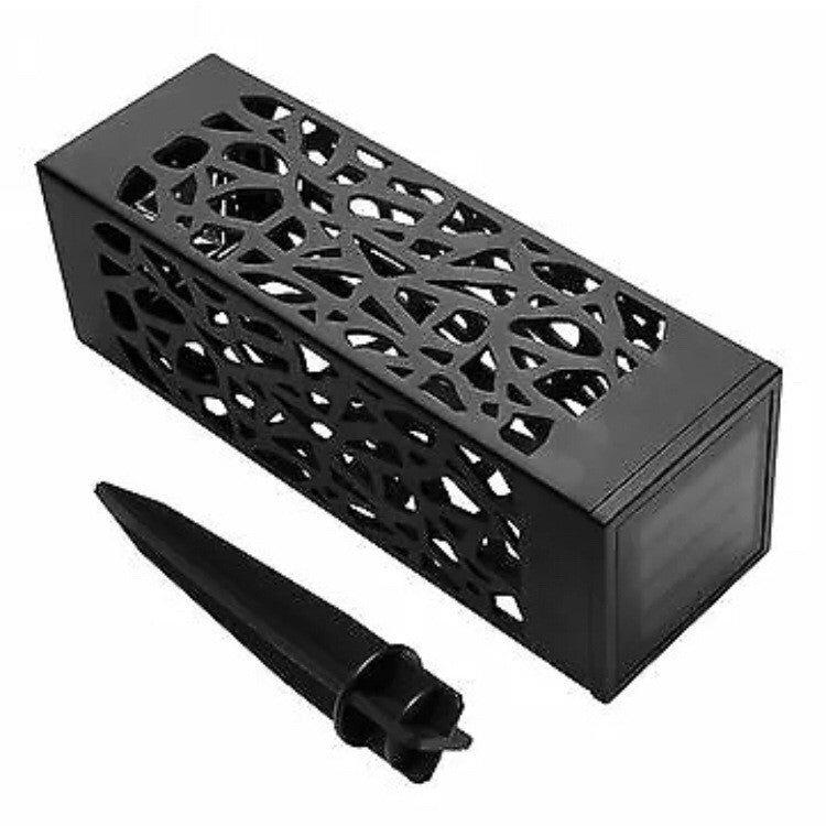 Lampa solara LED , tip felinar , pentru grădină , înălțime 28,5cm, Lumina Alb Rece