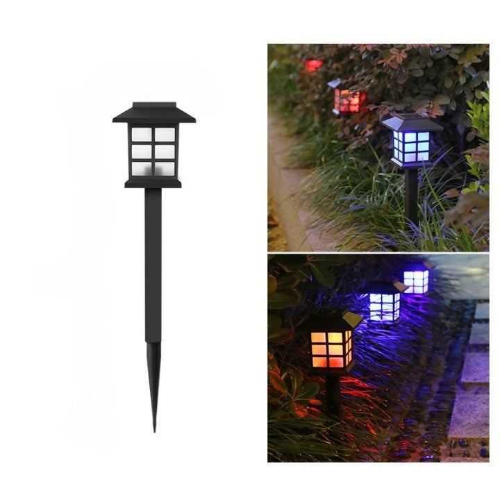 Lampa Solara LED pentru Grădină , tip felinar Lumina Multicolora