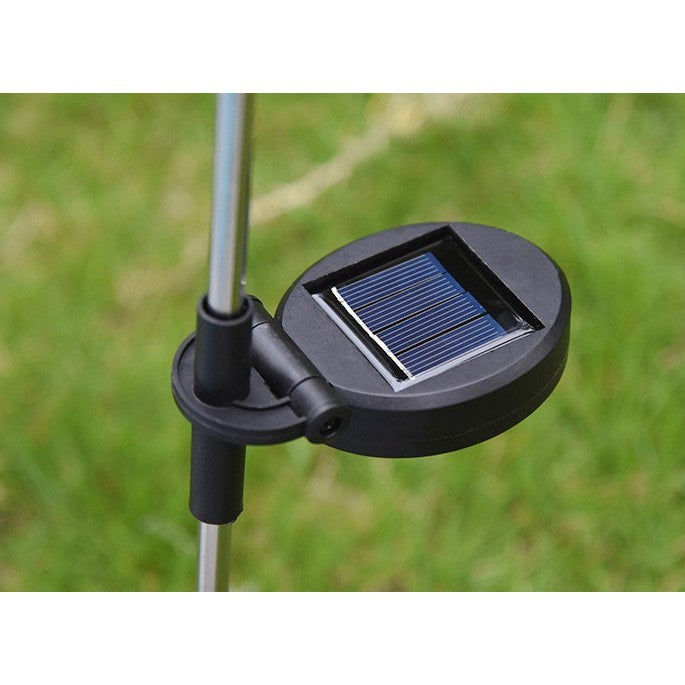 Lampa Solara LED tip Floarea Soarelui Cu 3 flori , înălțime '70 cm, pentru Gradina