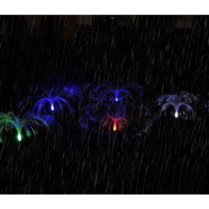 Lampa Solara Led Decorativă Pentru Grădină tip Meduza , înălțime 90 cm