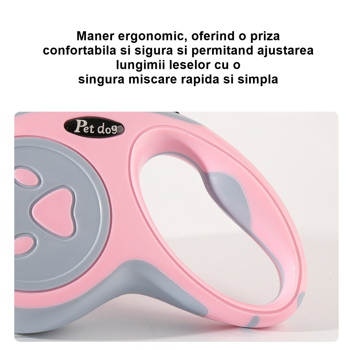 Lesa Automată Retractabilă pentru Câini , 5M , 20 kg
