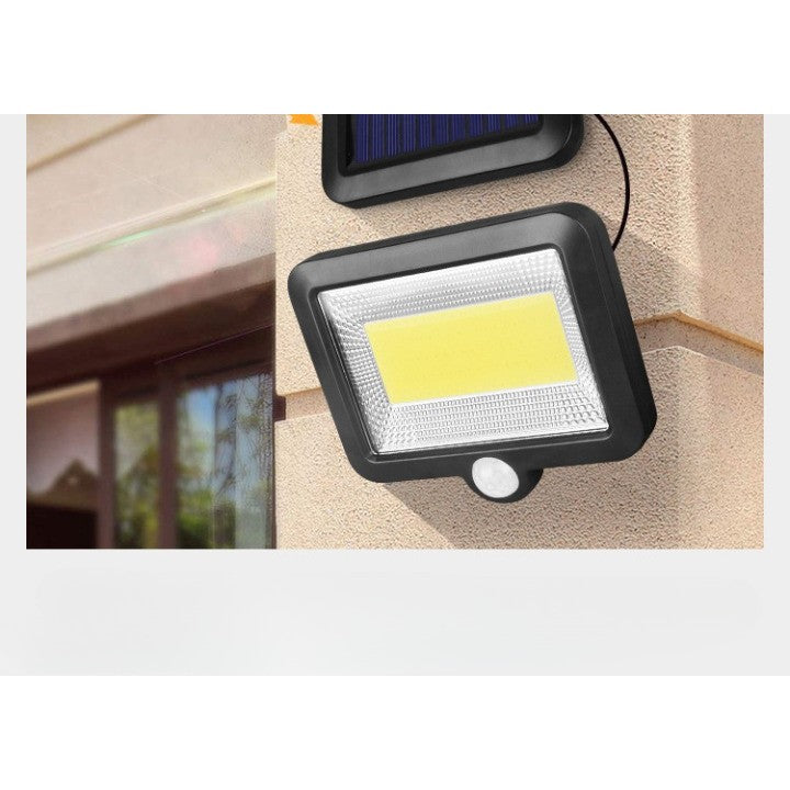 Lampa cu încărcare Solara cu senzor de prezenta, 100 LED, Prindere pe perete