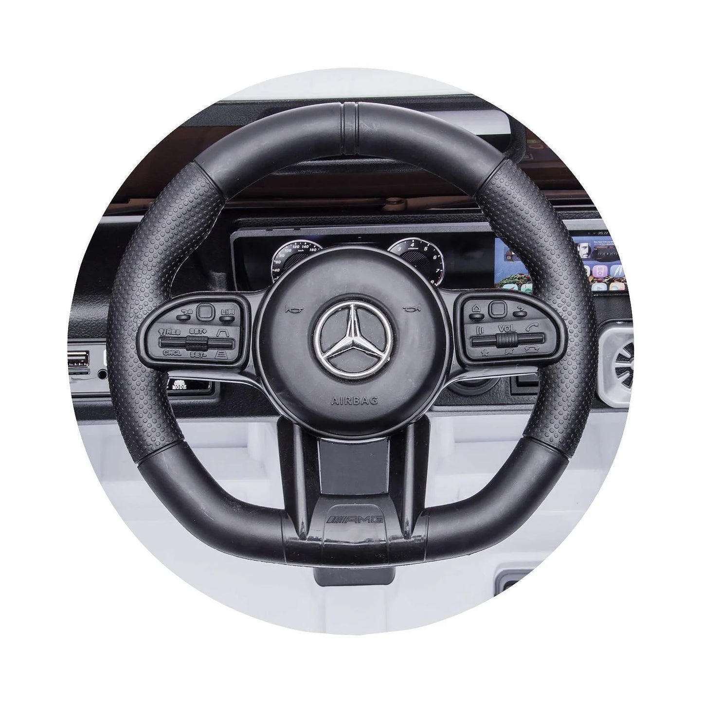 Masinuta electrica cu telecomanda, Mercedes-Benz AMG G63, 12V, varsta 3-7 ani