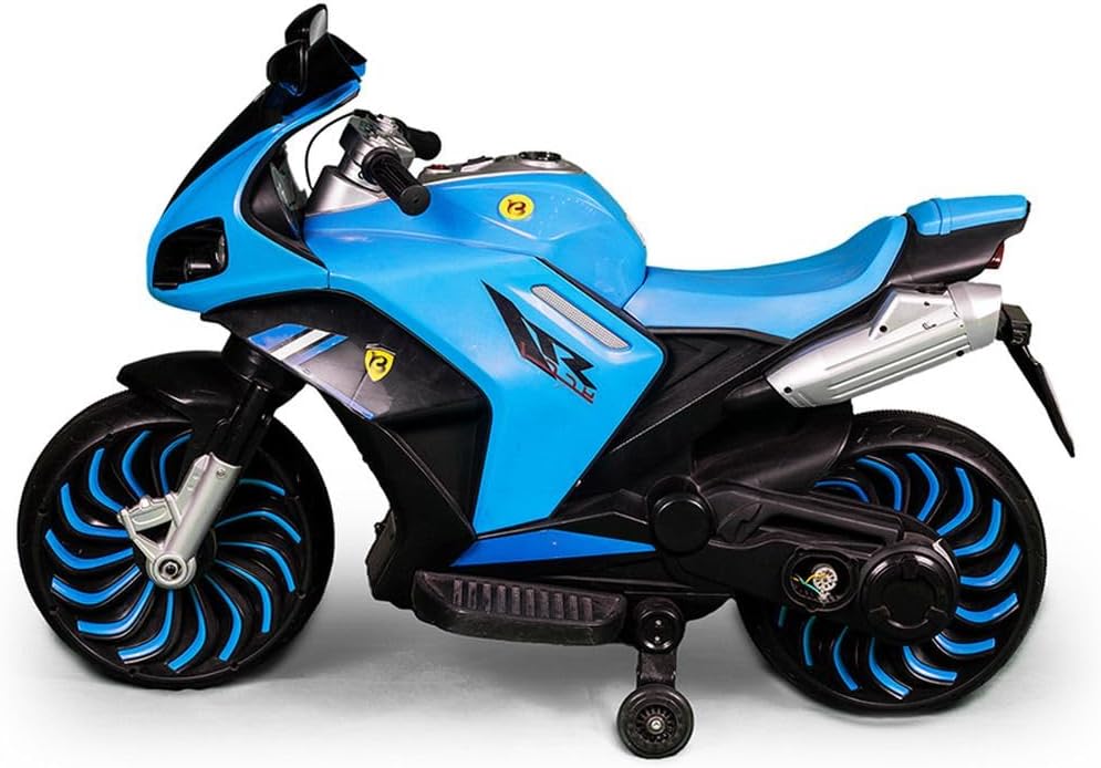 Motocicleta electrica cu aburi pentru copii 3-10 ani, cu doua motoare si doua locuri, 12V