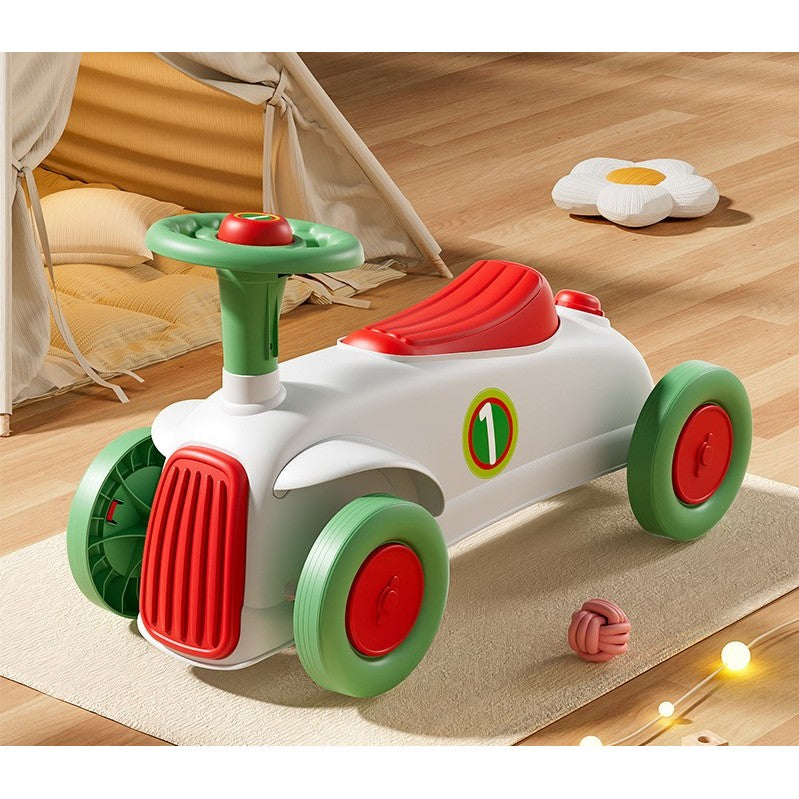 Masinuta Ride-On, cu Sistem Anti-Rasturnare, Claxon pe Volan, 1-6 Ani, 60 x 28 x 34 cm