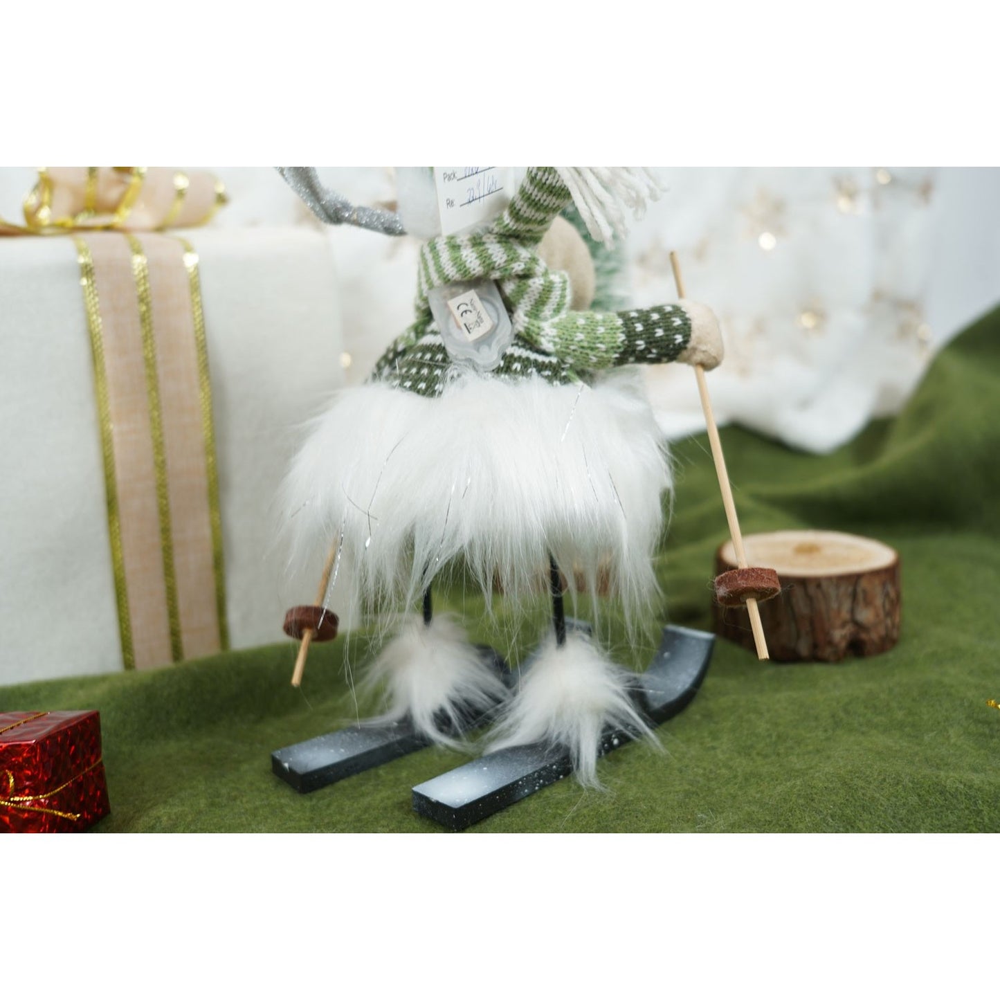 Decorațiune Crăciun - Ren pe Schiuri