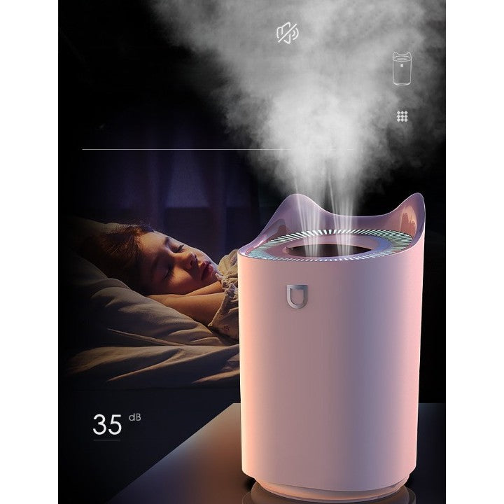 Umidificator cu duza dubla , capacitate mare 3L