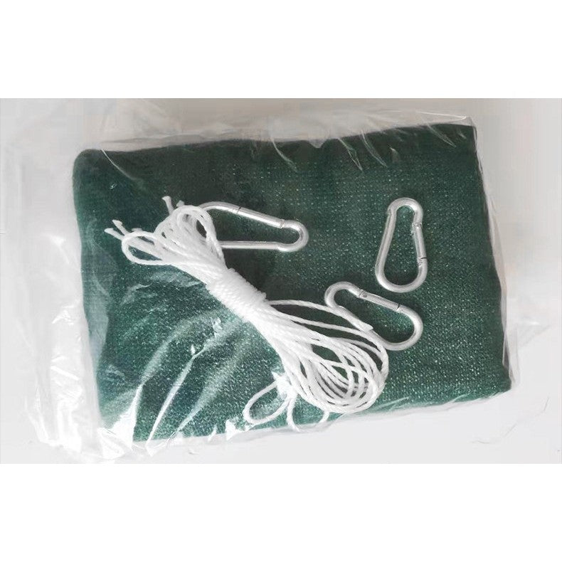 Prelata de soare / copertina de tip parasolar pentru terasa si gradina, triunghiulara 3x3x3m Verde