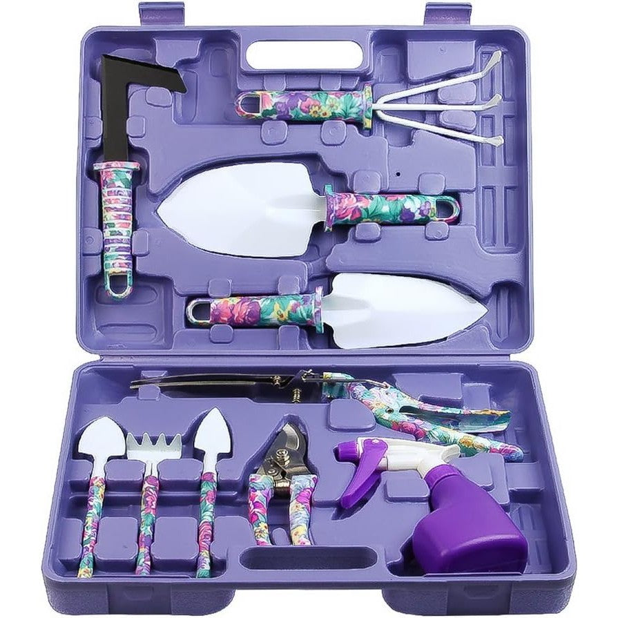 Set 10 accesorii pentru grădinărit , geanta depozitare inclusă