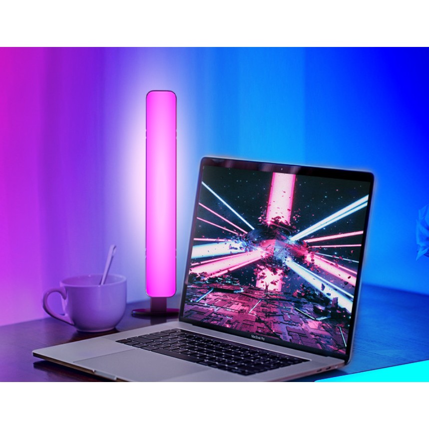 Lampa de birou RGB Multicolor , 28 LED , 5V , telecomanda