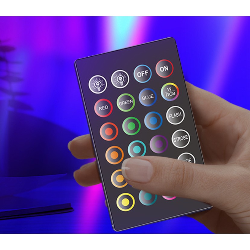 Lampa de birou RGB Multicolor , 14 LED , 5V , telecomanda