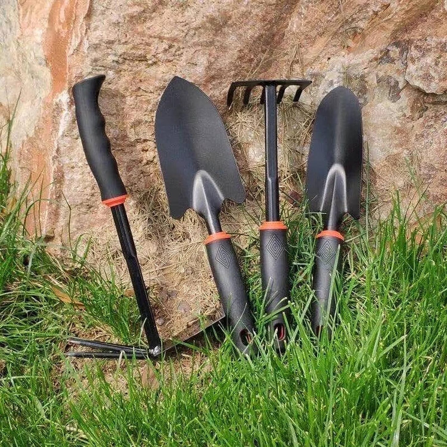 Set de 7 unelte de grădină , pentru plantare prelucrare sol si îngrijire plante