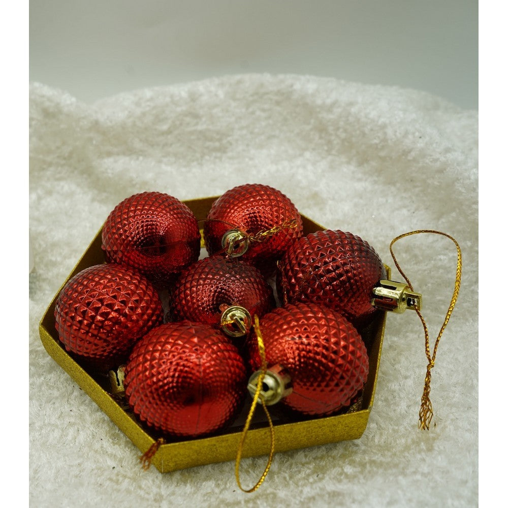 Set 35 de ornamente pentru brad tip glob
