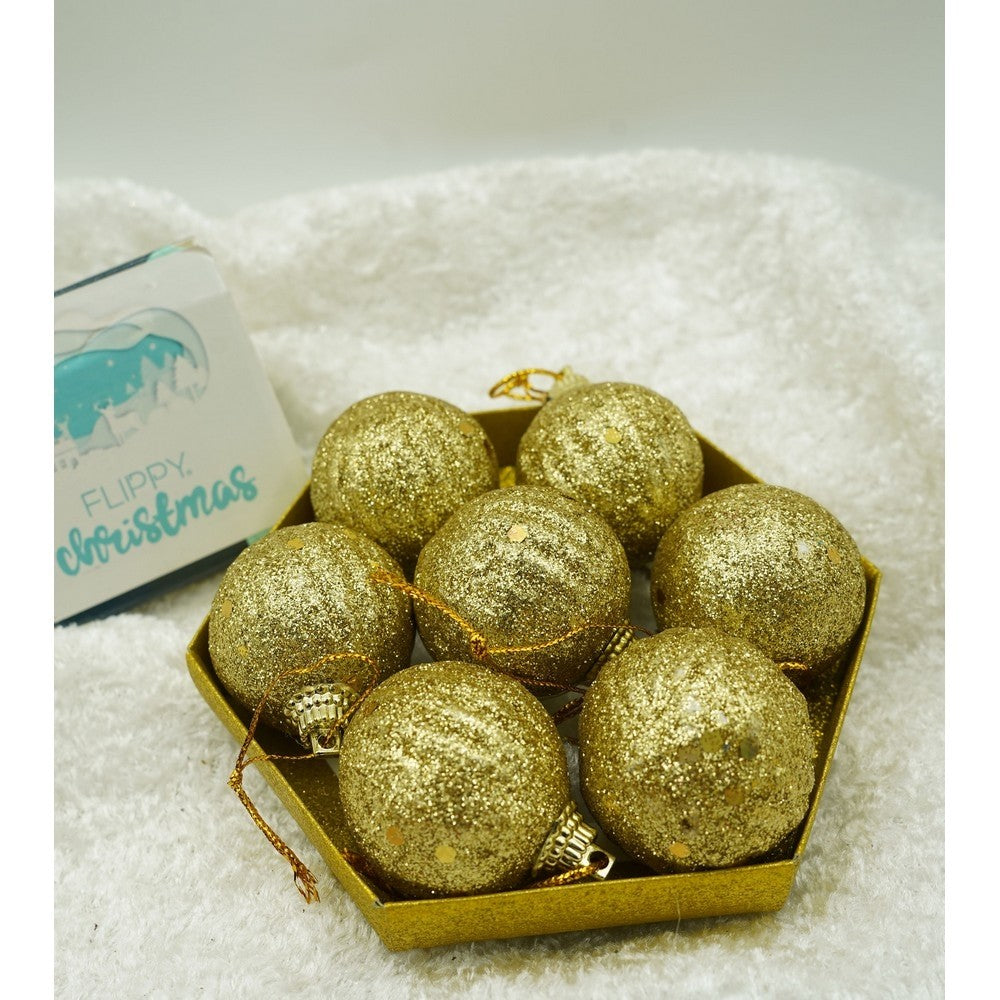 Set 35 de ornamente pentru brad tip glob