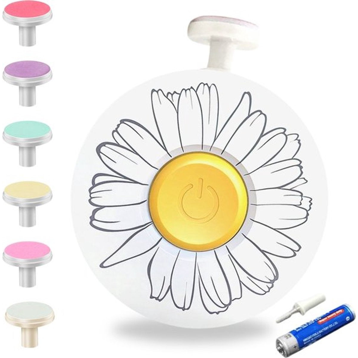Set Pila Electrica cu Baterie, pentru Copii și Bebeluși, 6 Accesorii