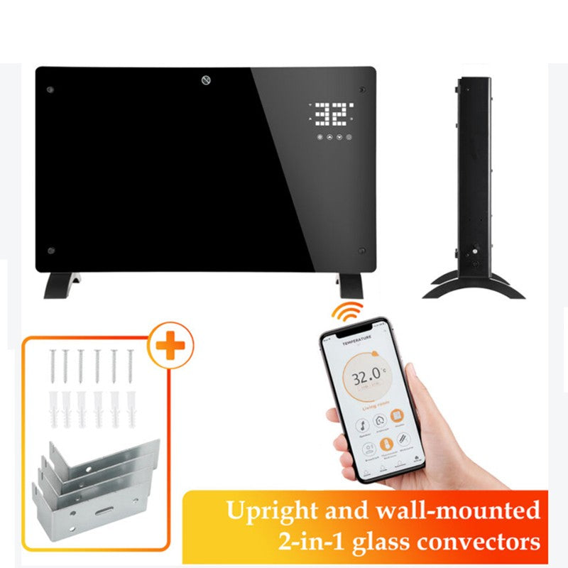 Convector Electric pentru Caldura Smart 2000W cu Wi-Fi și Termostat - Control prin Telefon Mobil
