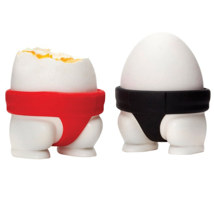 Set 2 suporți pentru oua fierte , model Sumo Multicolor