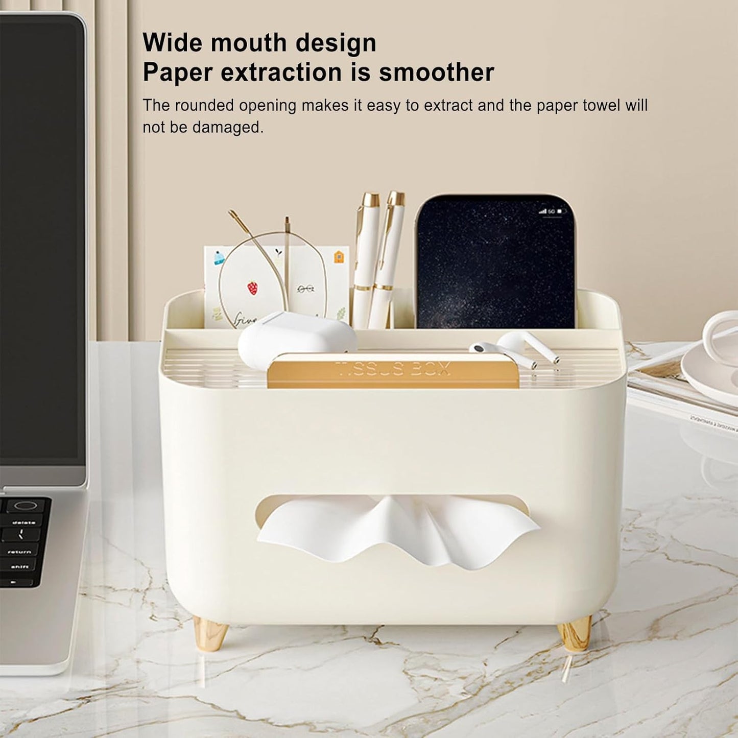 Suport pentru Servetele, Cutie Multifuncțională cu Design Minimalist