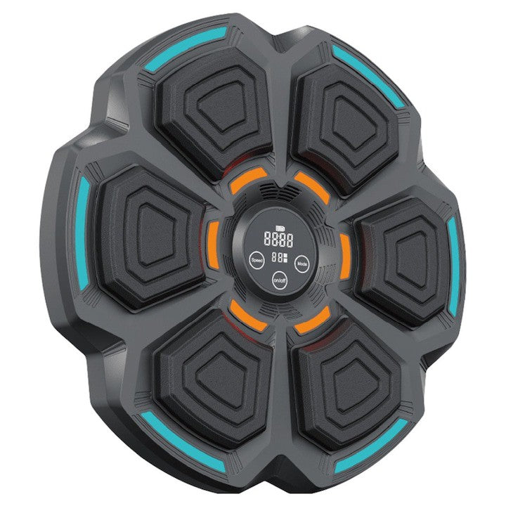 Jucarie de Boxat cu Muzica si Lumini si Manusi incluse 41.5 X 6.5 X 42 CM, Conexiune Bluetooth-Negru