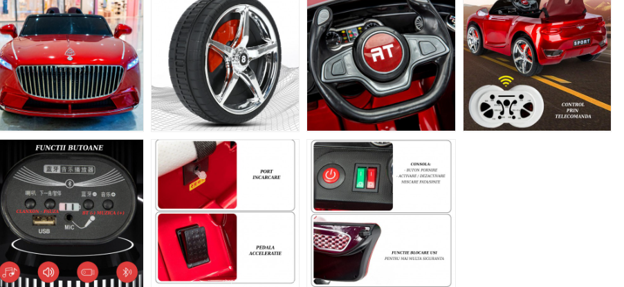 Masinuta Electrica, 12V, Mercedes Maybach