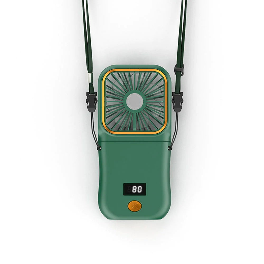 Ventilator Portabil 3 în 1 Maison Elise – De Mână, Gât sau Birou, Pliabil, USB, Suport Telefon, Roz