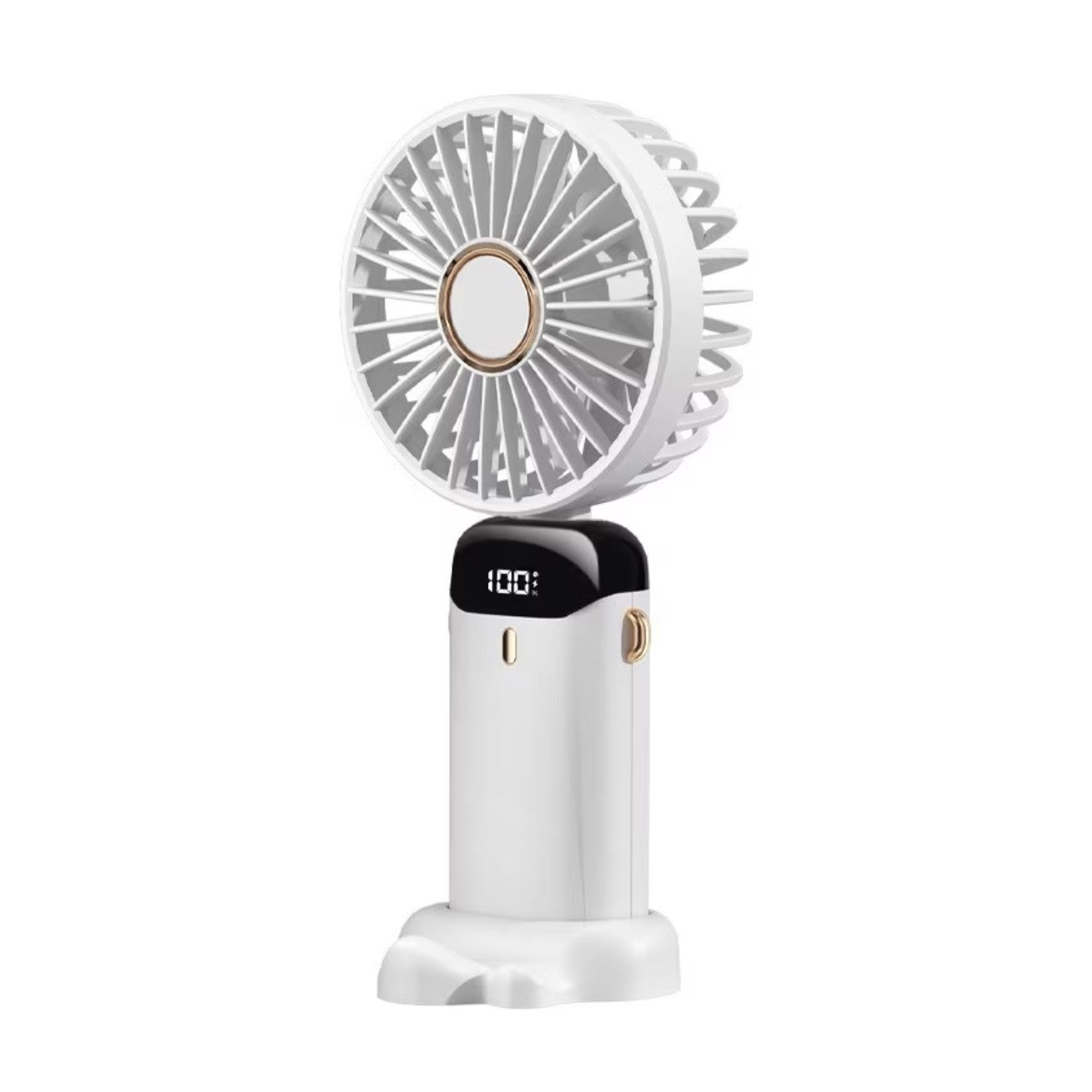 Ventilator Ultra Portabil cu Aromaterapie Maison Elise – 3 în 1, Alb