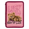 Penar Dublu Echipat Roz Lucky Bear 15x4x20cm
