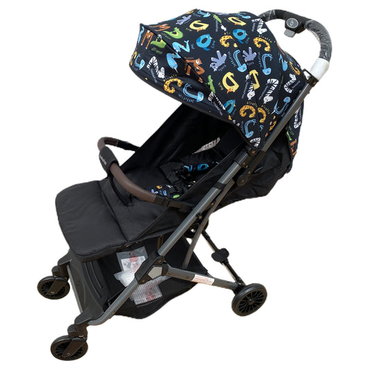 Carucior tip troller cu plasa insecte, 6-36 luni -Negru