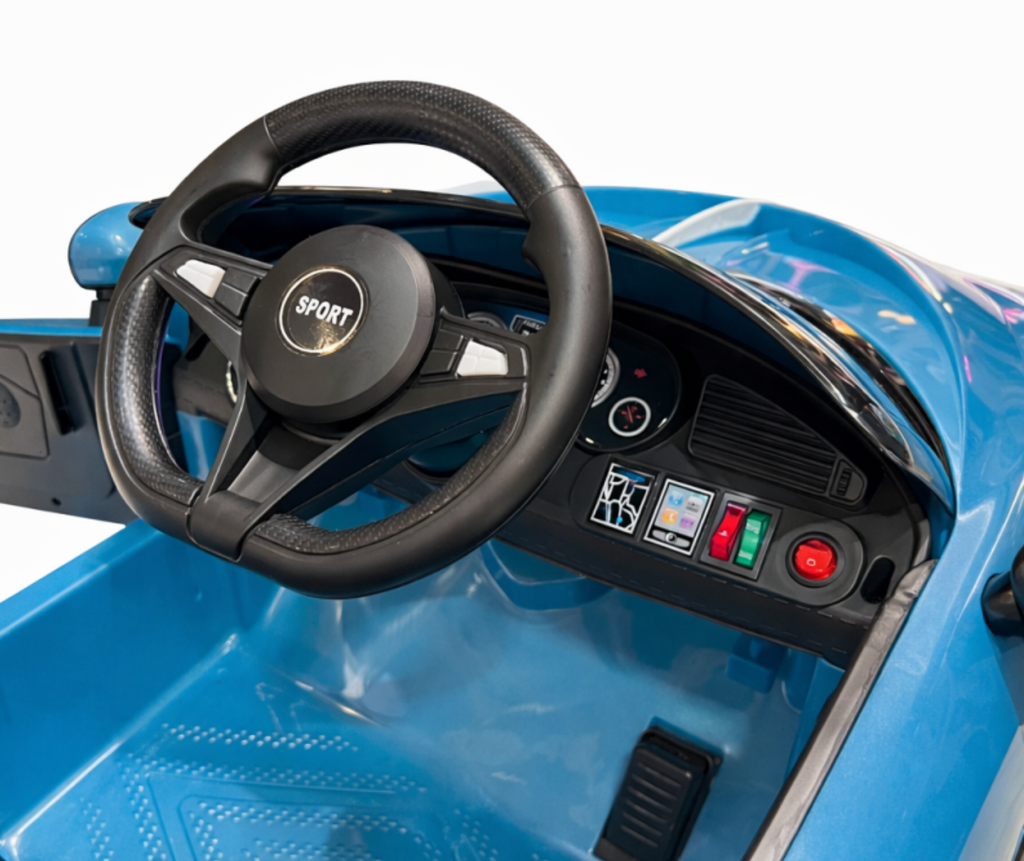 Masina Electrica Cu Telecomanda Bugatti Veyron, 2 Motoare, 12V