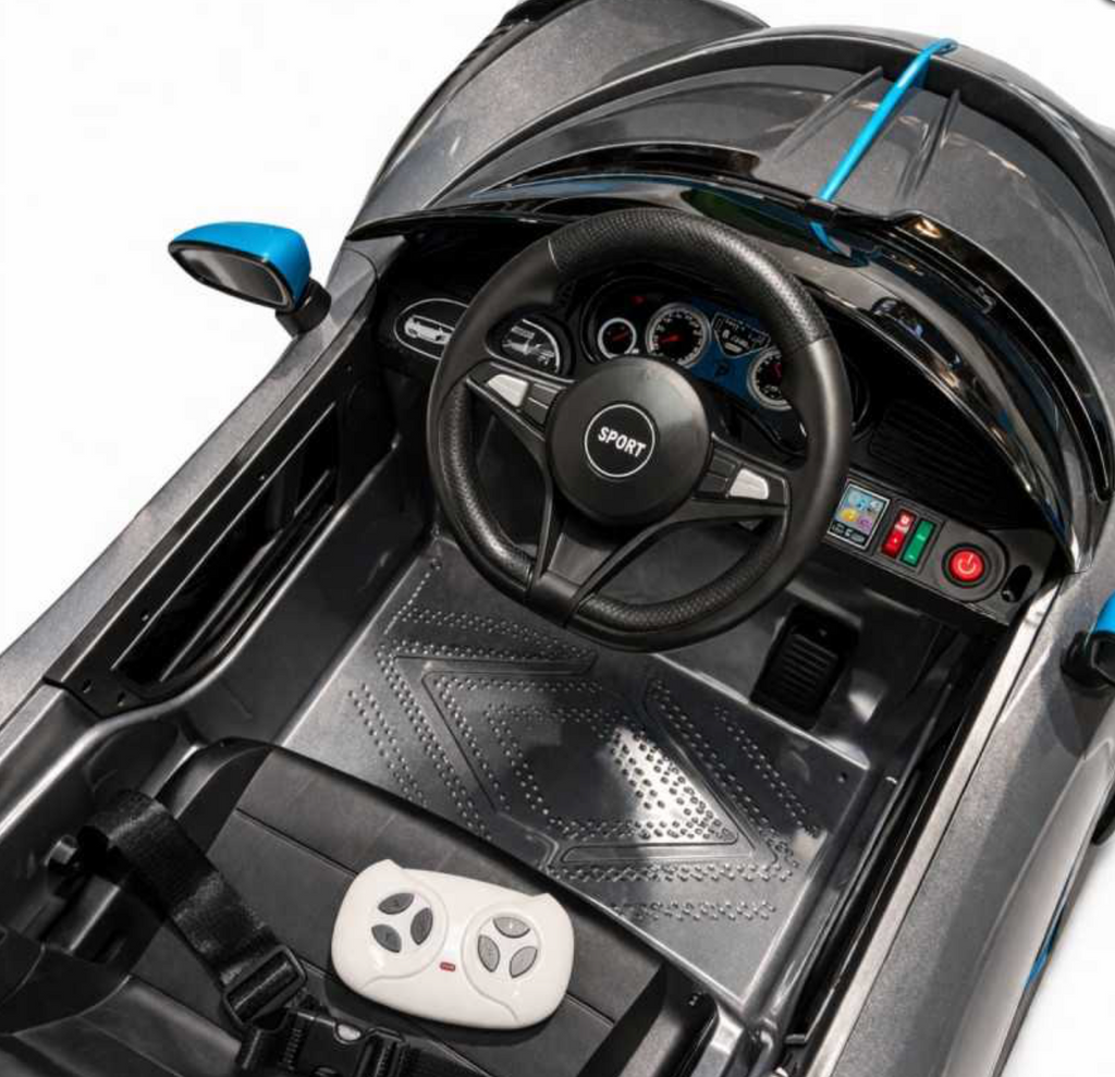 Masina Electrica Cu Telecomanda Bugatti Veyron, 2 Motoare, 12V