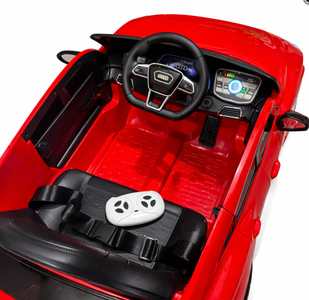 Masina Electrica Cu Telecomanda Audi RS E-TRON GT, 2 Motoare, 12V