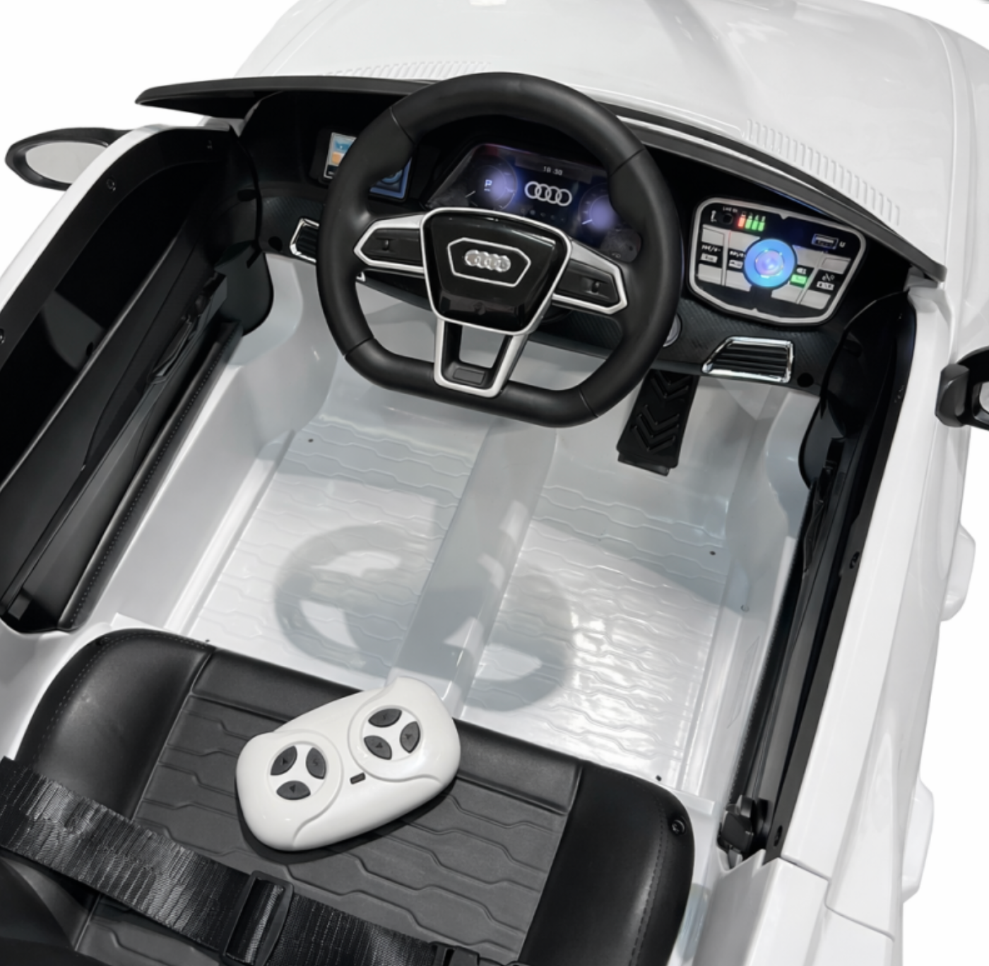 Masina Electrica Cu Telecomanda Audi RS E-TRON GT, 2 Motoare, 12V