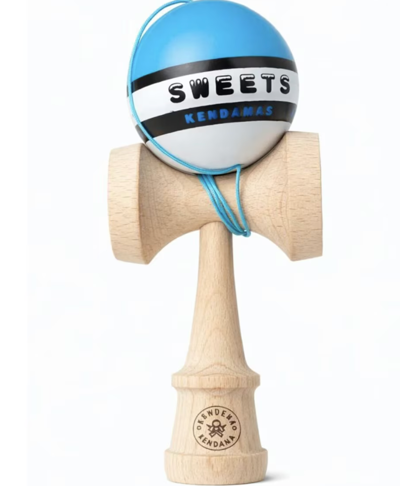 Kendama Starter Sweets, forma Amped, Albastru
