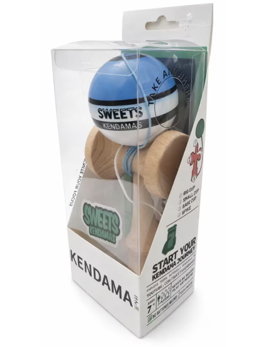Kendama Starter Sweets, forma Amped, Albastru