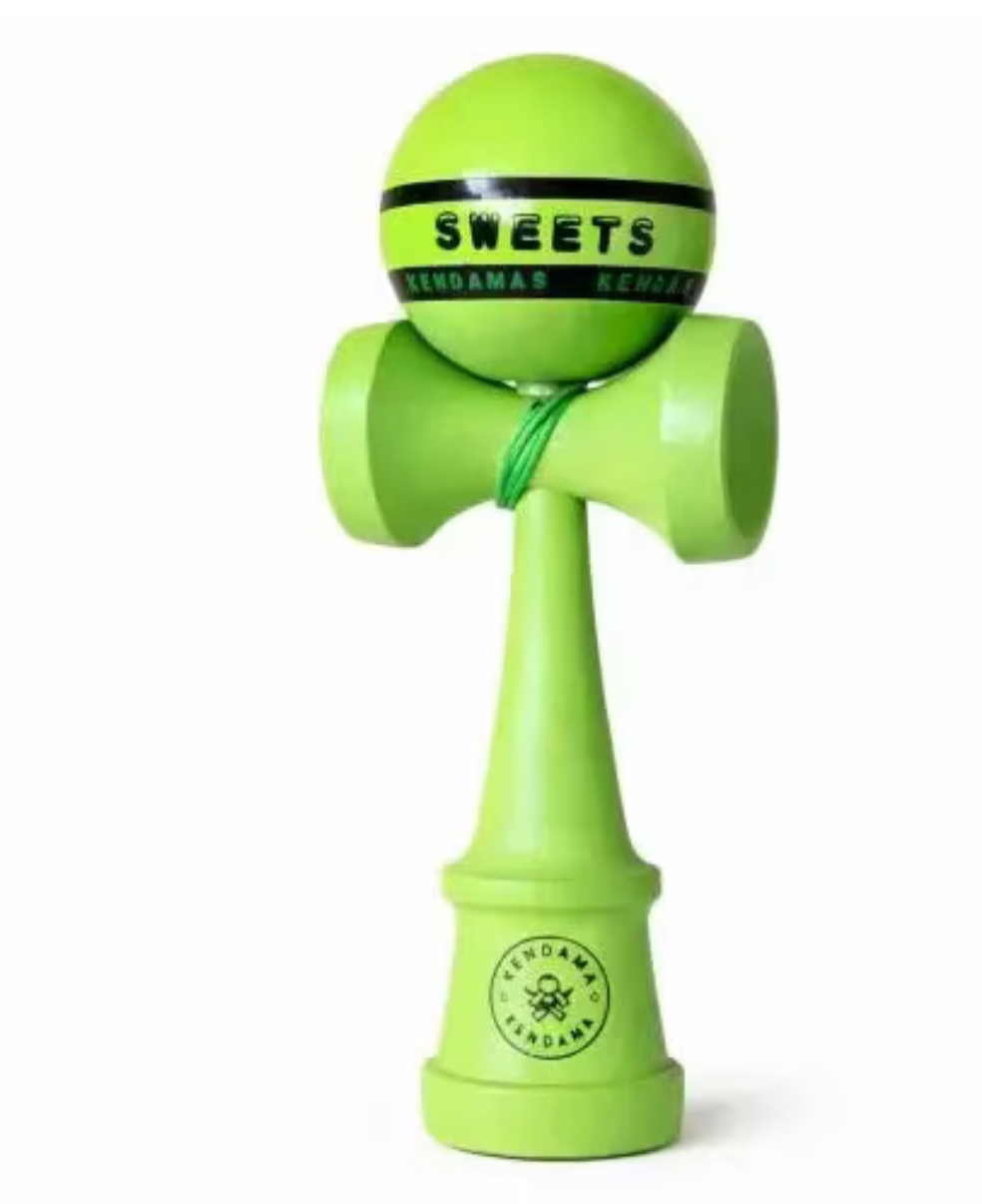 Kendama Starter Sweets, forma Amped, All Green