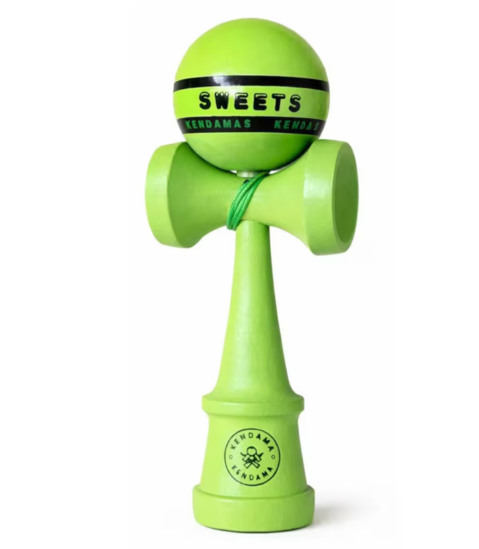 Kendama Starter Sweets, forma Amped, All Green